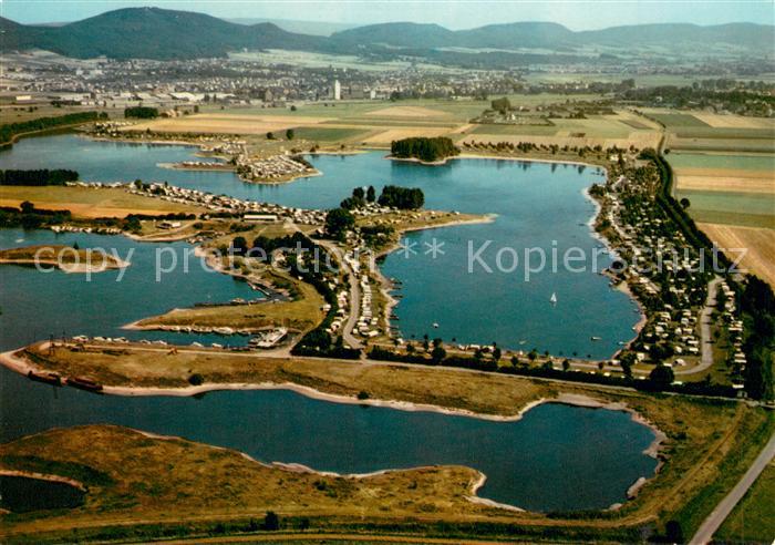 Rinteln Weser Niedersachsen Doktorsee Fliegeraufnahme