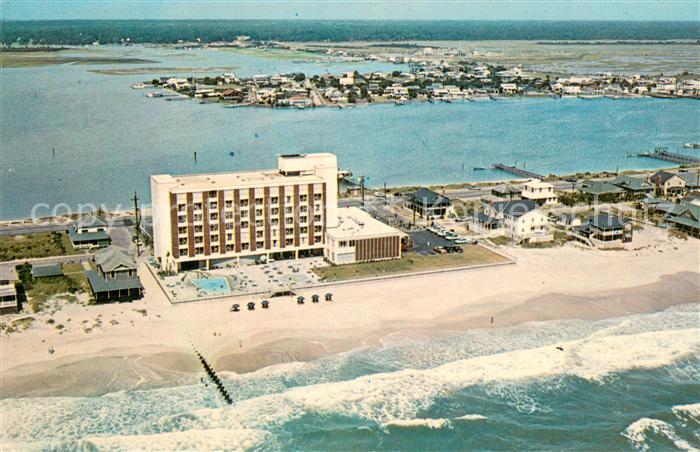 Wrightsville Beach Blockade Runner Motor Hotel Fliegeraufnahme