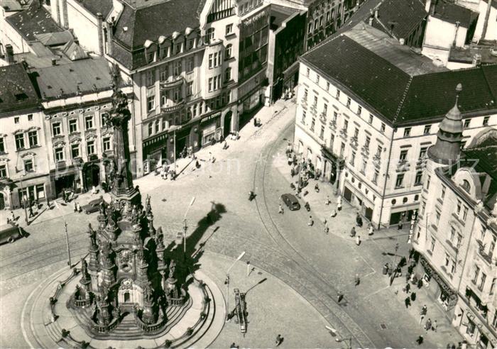 Olomouc Staedtische Denmalreservation die Saeule der Hl Dreifaltigkeit Fliegerau