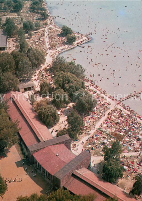 Siofok Strand Fliegeraufnahme