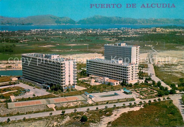 Puerto de Alcudia Fliegeraufnahme