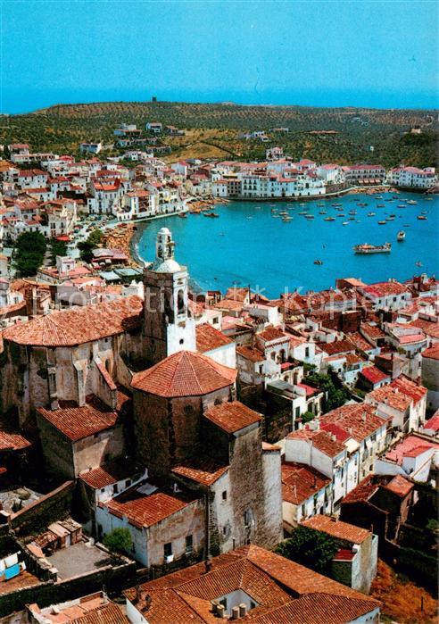 Cadaques Fliegeraufnahme
