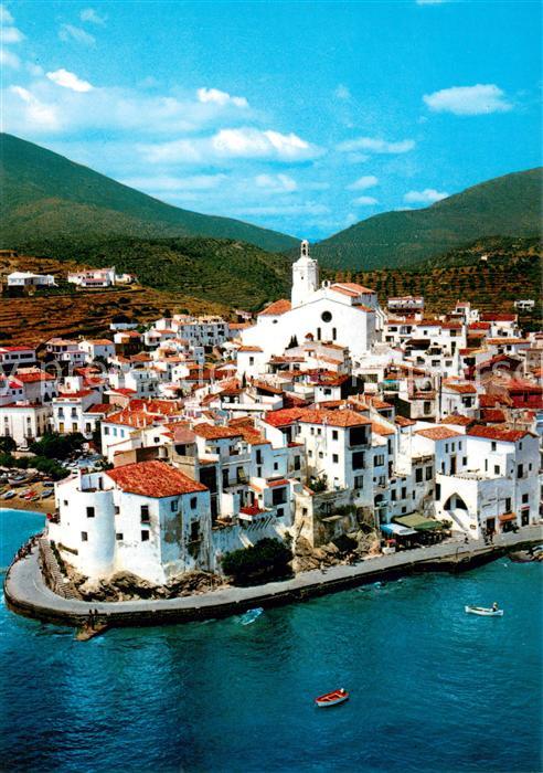 Cadaques Fliegeraufnahme
