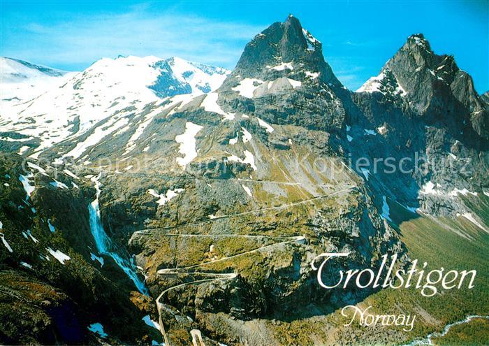 Trollstigen Fliegeraufnahme