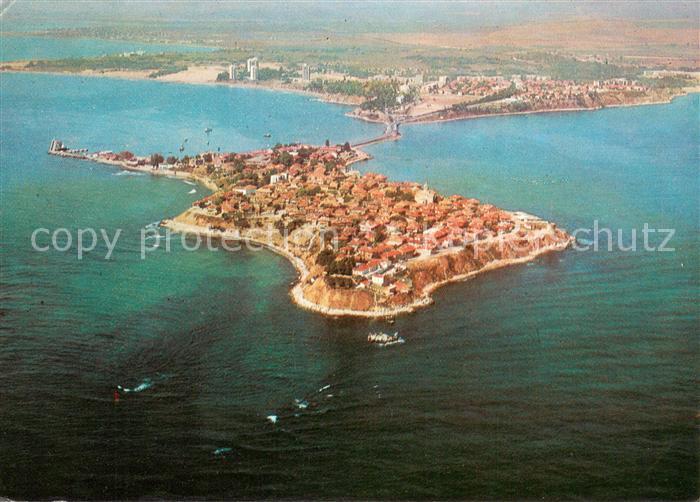 Nessebar Nessebyr Nessebre Fliegeraufnahme