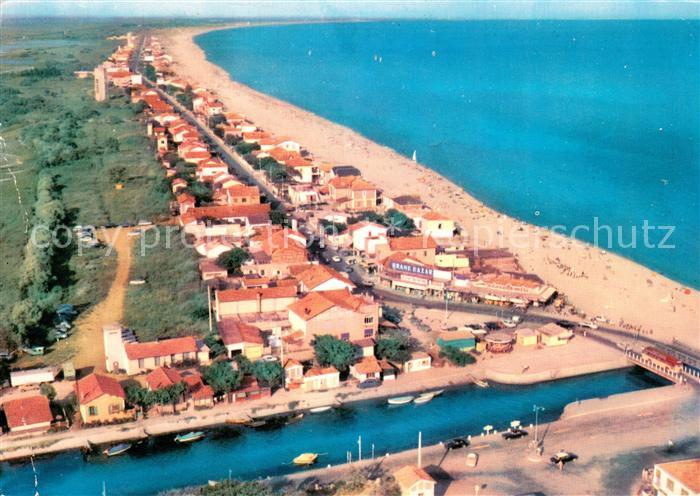 Carnon Plage Vue generale aerienne