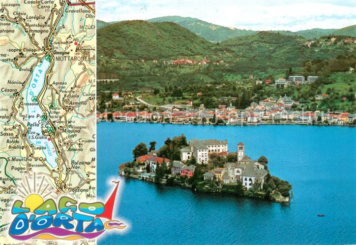 Orta San Giulio Lago d’Orta Isola di San Giulo