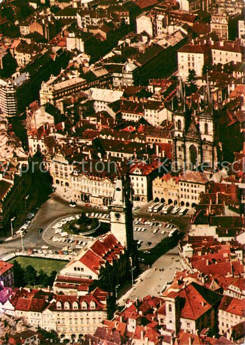 Praha Prahy Prague Altstaedter Ring Fliegeraufnahme