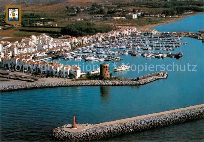 Puerto Banus Fliegeraufnahme