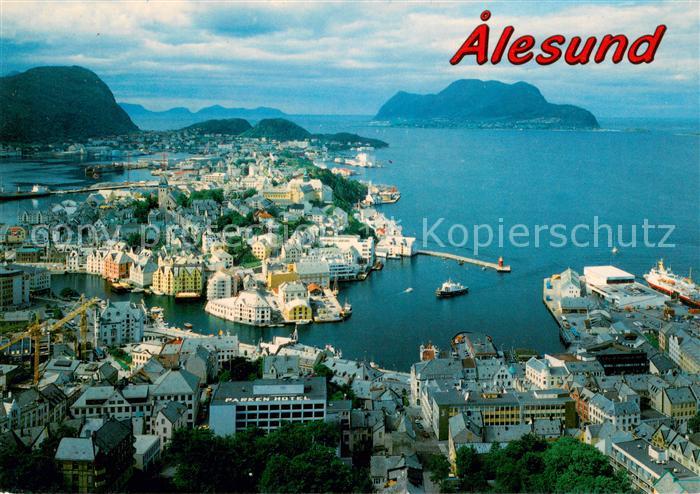 Alesund Fliegeraufnahme