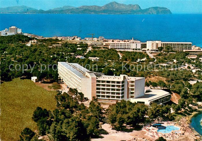 Can Picafort Mallorca Hotel Exagon Fliegeraufnahme