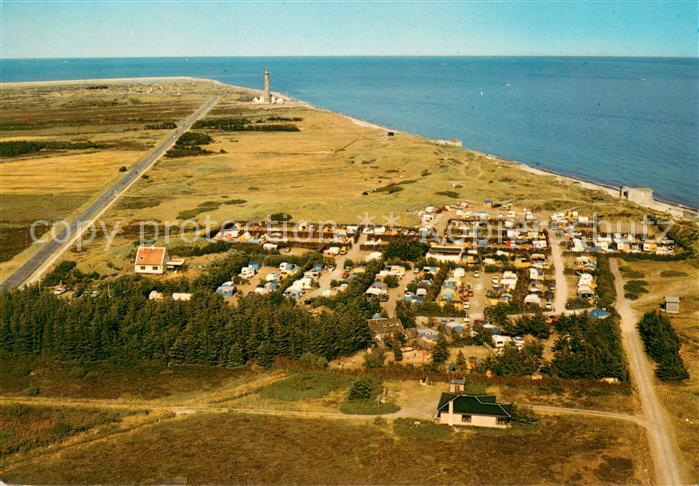 Skagen Fyr Grenen Camping Fyrvej Fliegeraufnahme