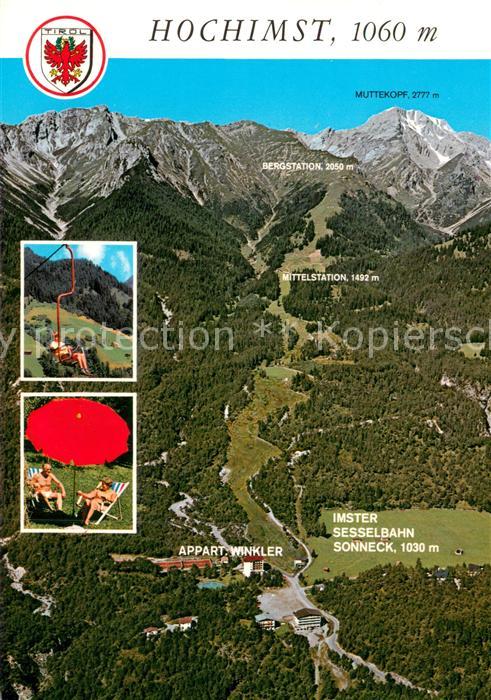 Imst Tirol Fliegeraufnahme Liegewiese Appart Winkler Imster Sesselbahn Sonneck