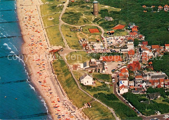 Domburg Badstrand Fliegeraufnahme