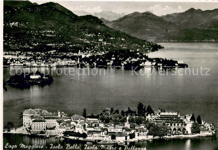 Isola Bella Lago Maggiore mit Isola Madre und Pallanza