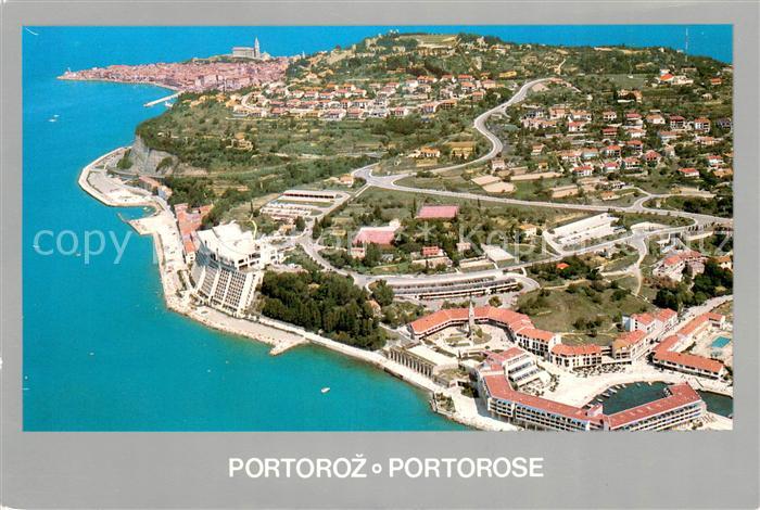Portoroz Fliegeraufnahme