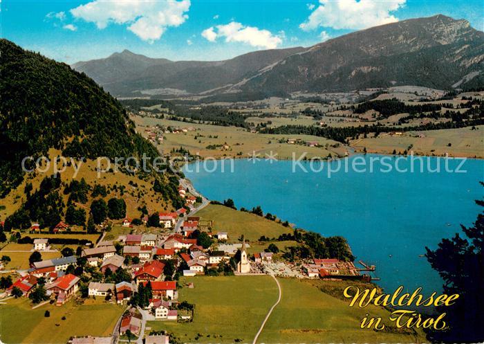 Walchsee Tirol Fliegeraufnahme