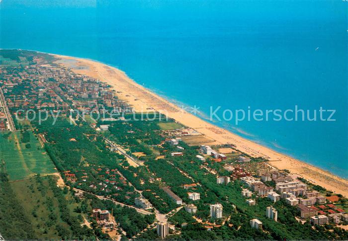 Bibione Pineda Aerea della spiaggia e del Lido del Sole