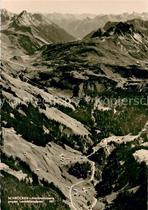 Schroecken Vorarlberg Hochtannberg mit Lechtaler Alpen