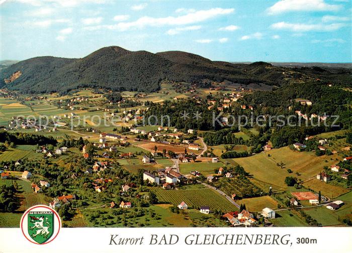 Bad Gleichenberg Fliegeraufnahme mit Gleichenbergen