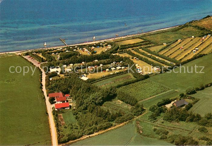 Tranekaer Emmerbolle Strandcamping Fliegeraufnahme