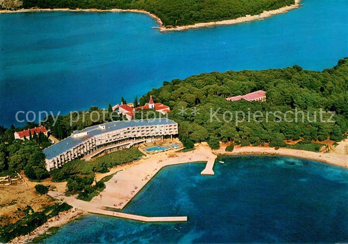 Rovinj Rovigno Istrien Crveni otok Hotel Istra Fliegeraufnahme
