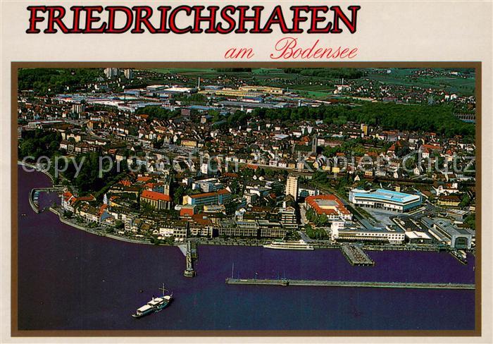 Friedrichshafen Bodensee Fliegeraufnahme