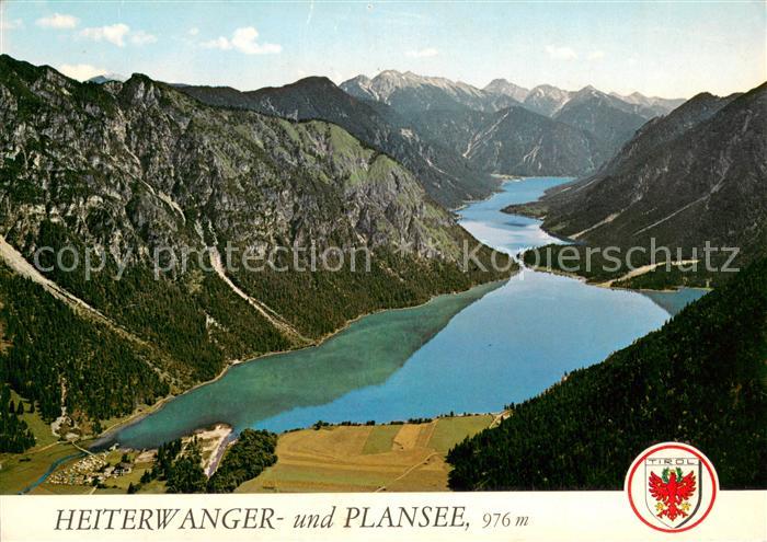 Heiterwang Heiterwanger und Plansee Fliegeraufnahme