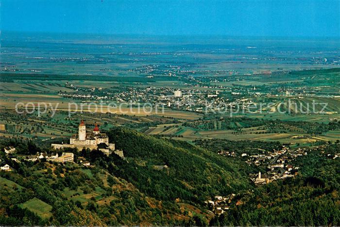 Burgenland Oesterreich Blick vom Rosaliengebirge