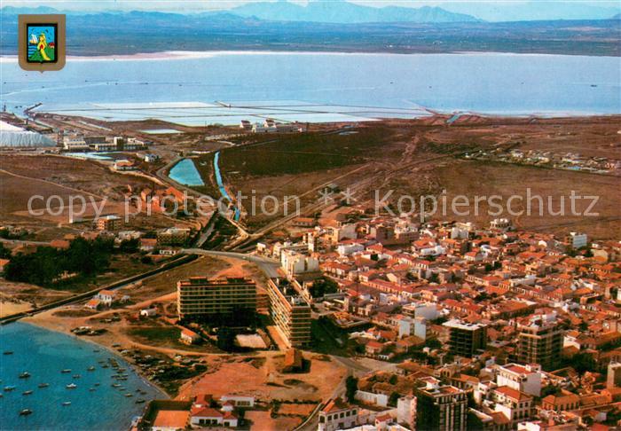 Torrevieja Vista aerea y Salinas