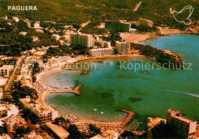 Paguera Mallorca Islas Baleares Fliegeraufnahme