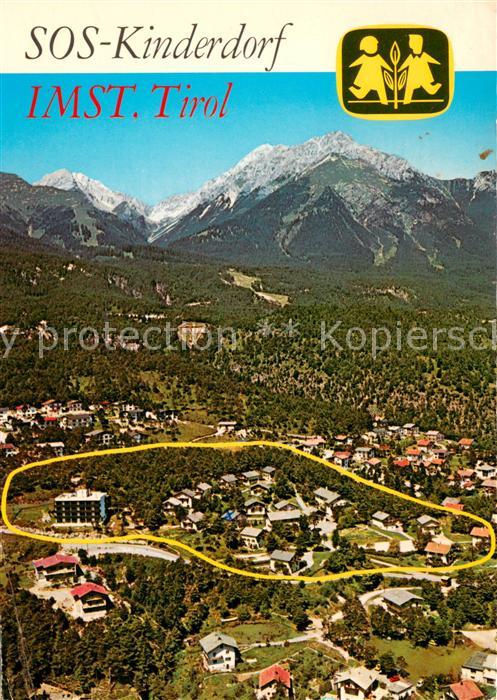 Imst Tirol SOS Kinderdorf Fliegeraufnahme