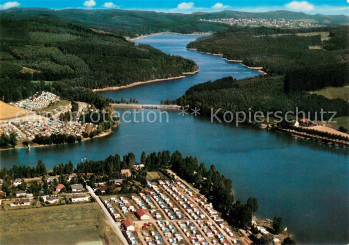 Sorpesee Sauerland Fliegeraufnahme