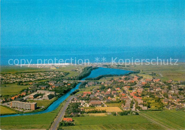 Dornumersiel Fliegeraufnahme