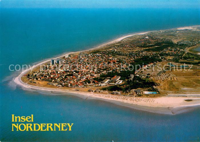 Norderney Nordseebad Fliegeraufnahme