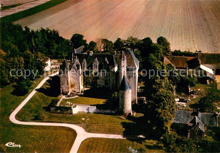 Lemere Vue aerienne Chateau du Riveau