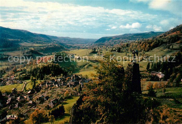 Thiezac Station estivale vue generale