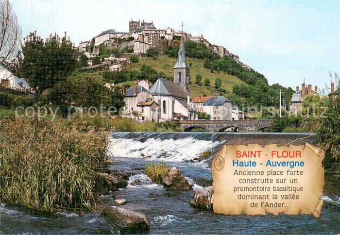 Saint-Flour Cantal Les bords du Lander