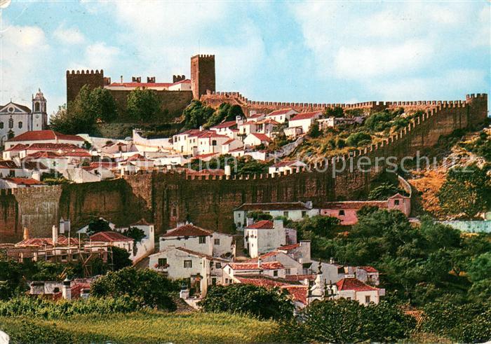 Obidos As muralhase a Vila