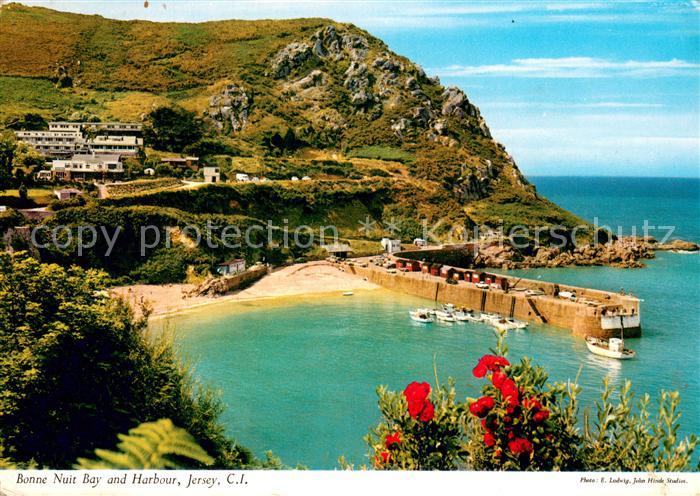 Jersey Kanalinsel Bonne Nuit Bay and Harbour