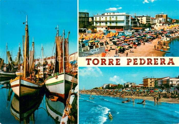 Torre Pedrera Fischereihafen Strandpartien