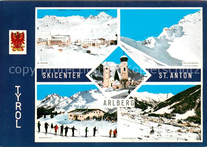 St Anton Arlberg mit St Christoph Kapall Valluga
