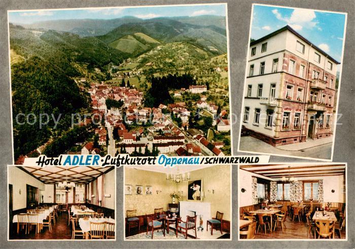 Oppenau Hotel Adler Gastraeume Panorama