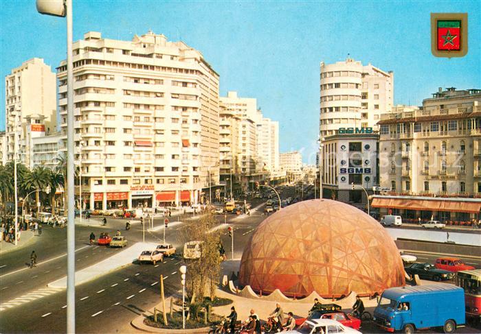 Casablanca Plaza Mohamed V y Avenida de las FAR