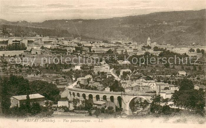 Privas Vue panoramique