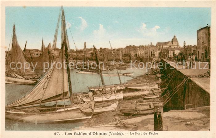 Les Sables-d Olonne Le Port de Peche