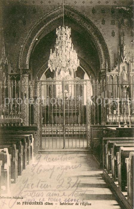 Feuquieres Interieur de l'Eglise