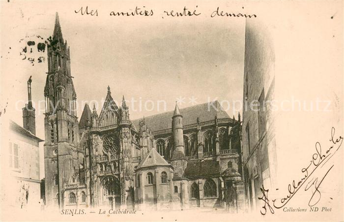 Senlis Oise La Cathedrale