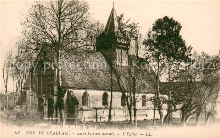 Beauvais 60 Saint Just des Marais Eglise