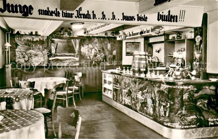 Glashuette Schieder Hotel Restaurant Zur Herlingsburg Gastraum Theke